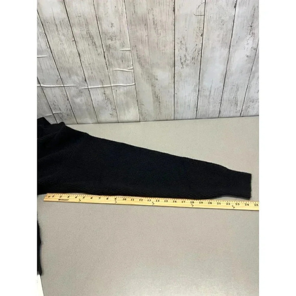 AMERICAN TALL MENS SIZE 2XL BLACK MOCK BUTTON NECK SWEATER NWT - Picture 7 of 12